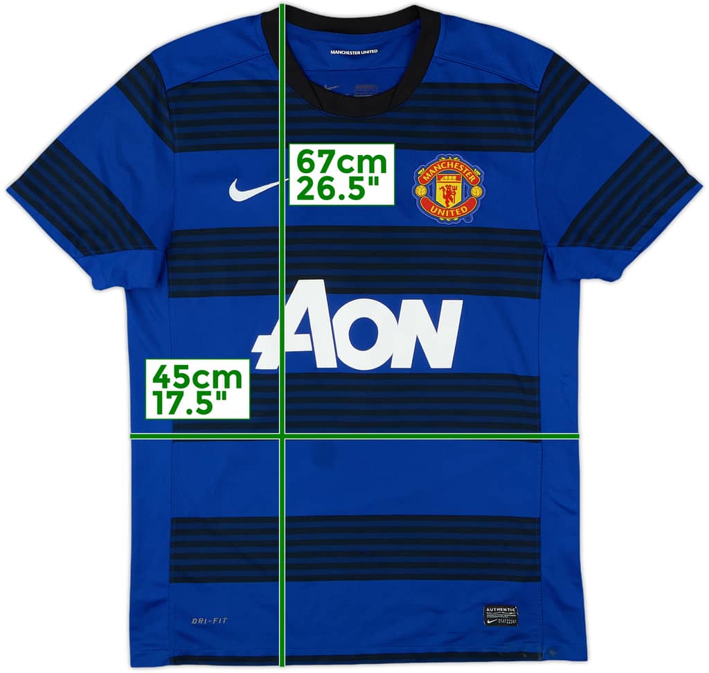 2011-13 Manchester United Away Shirt - 5/10 - (M)