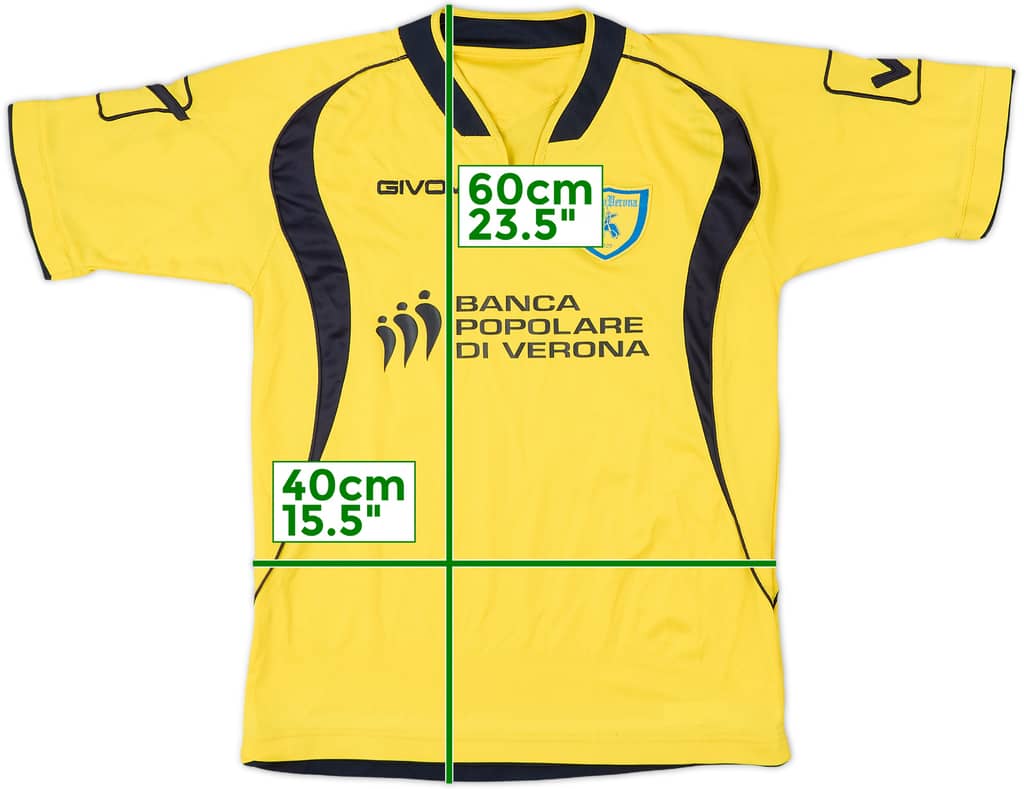 2009-10 Chievo Verona Givova Training Shirt - 4/10 - (S)