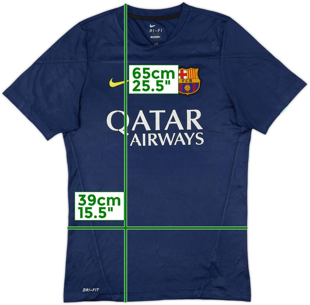2013-14 Barcelona Nike Training Shirt - 4/10 - (S)
