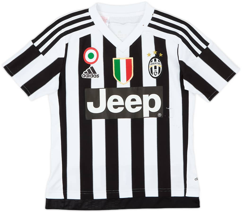 2015-16 Juventus Home Shirt - 4/10 - (S.Boys)
