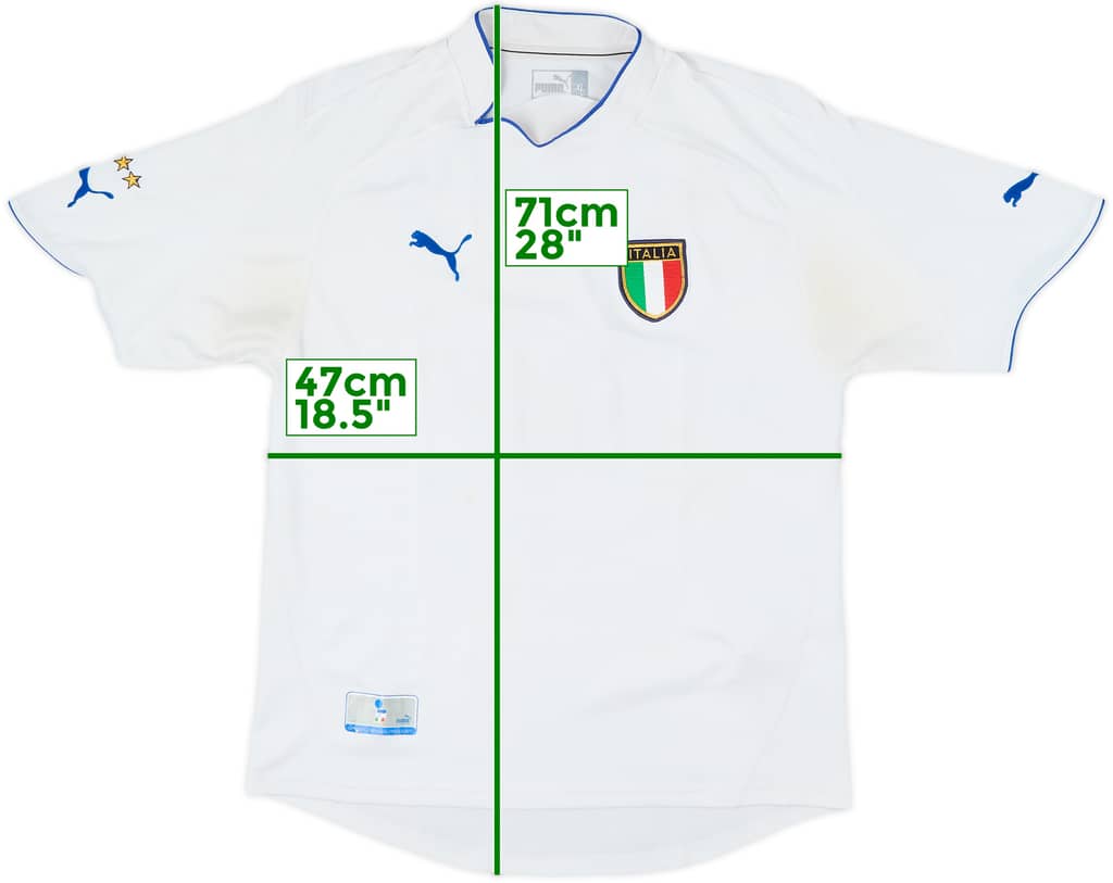 2003-04 Italy Away Shirt - 6/10 - (XL)