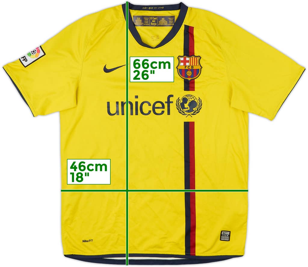 2008-10 Barcelona Away Shirt - 5/10 - (M)