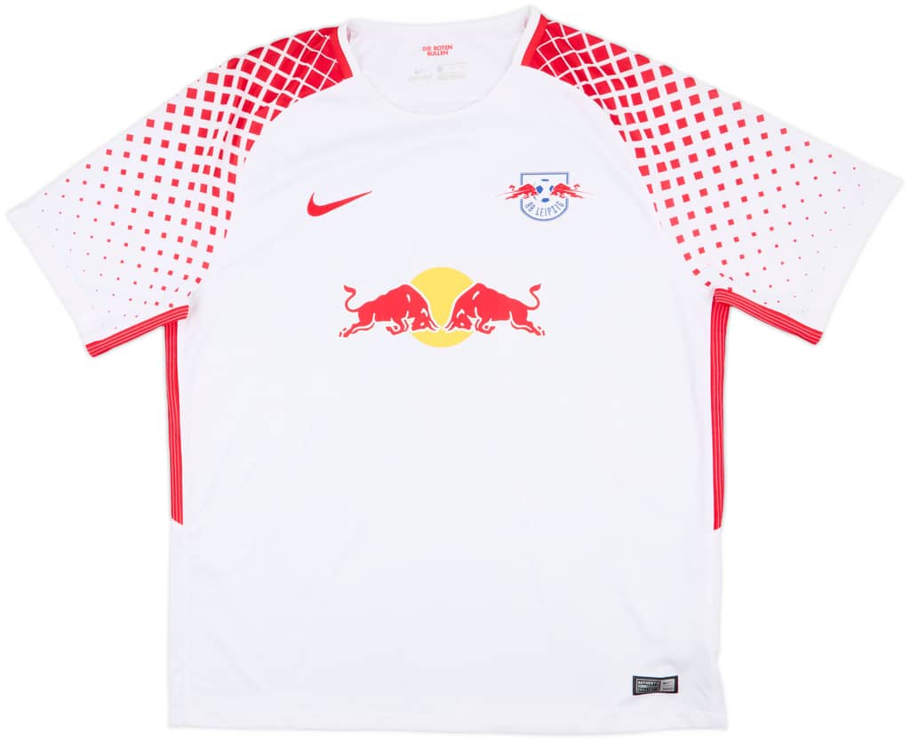 2017-18 RB Leipzig Home Shirt - 8/10 - (XL)