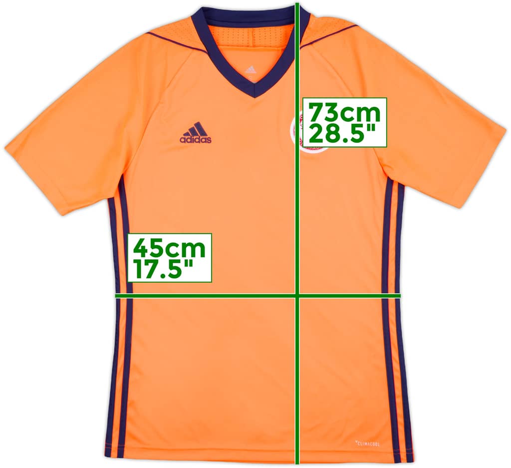 2017-18 Olympiakos Away Shirt - 7/10 - (S)