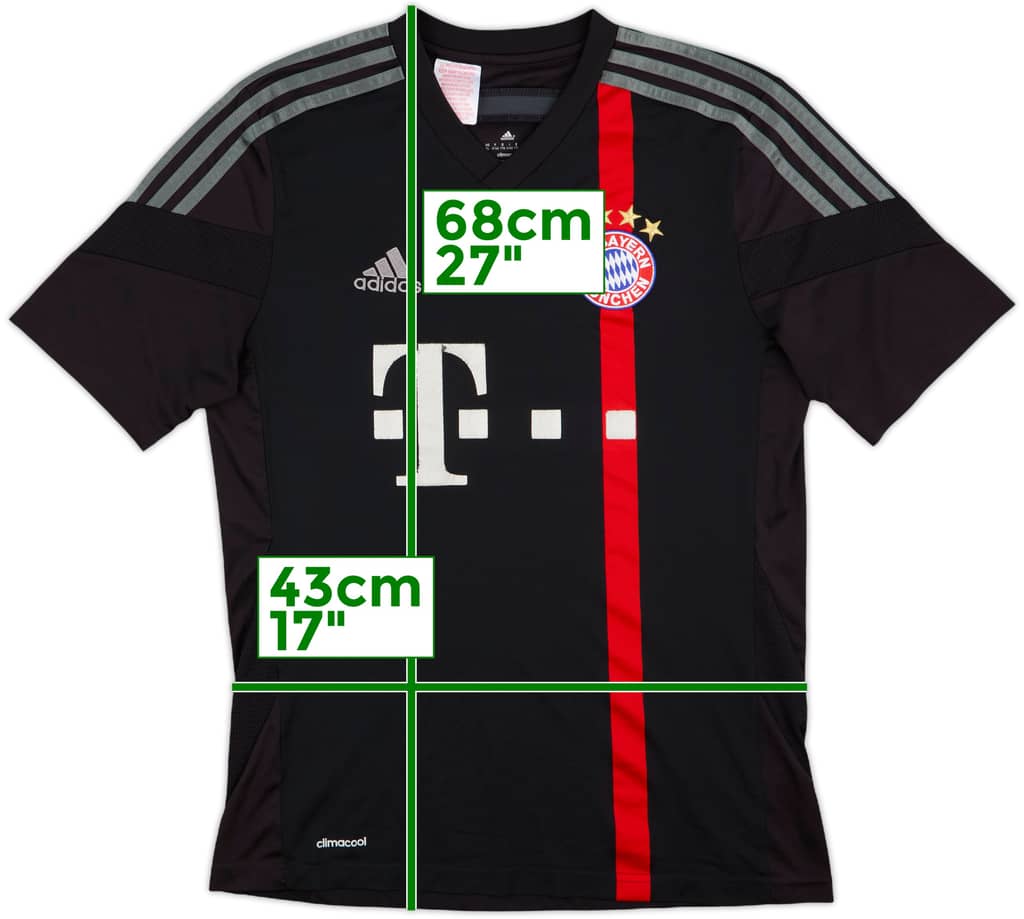 2014-15 Bayern Munich Third Shirt - 6/10 - (XL.Boys)