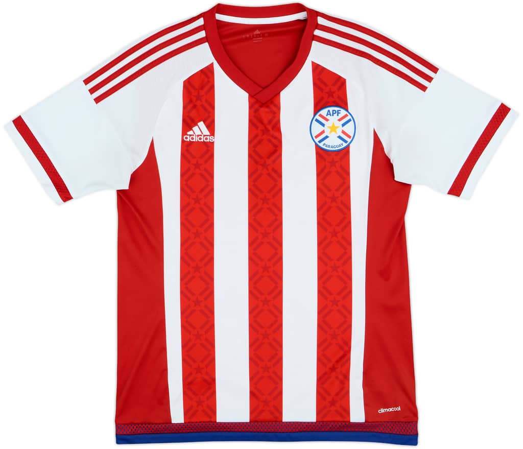 2015 Paraguay Copa America Home Shirt - 6/10 - (M)
