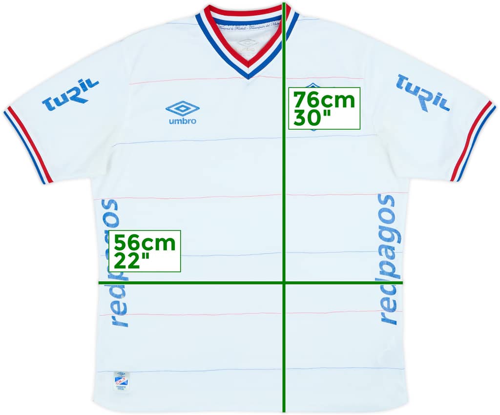 2015-17 Club Nacional Home Shirt - 6/10 - (XL)