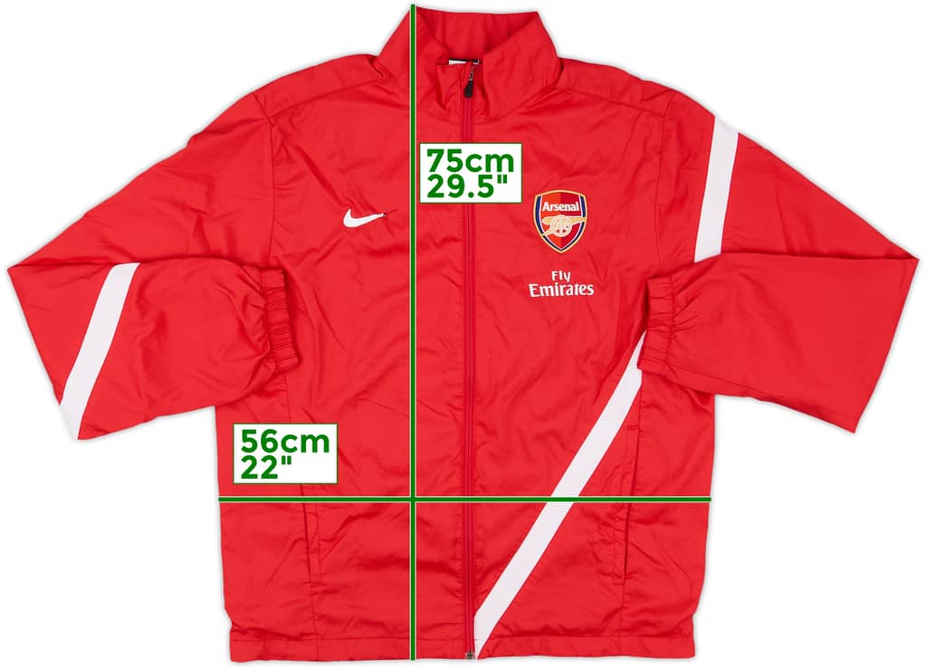 2011-12 Arsenal Nike Track Jacket - 5/10 - (M)