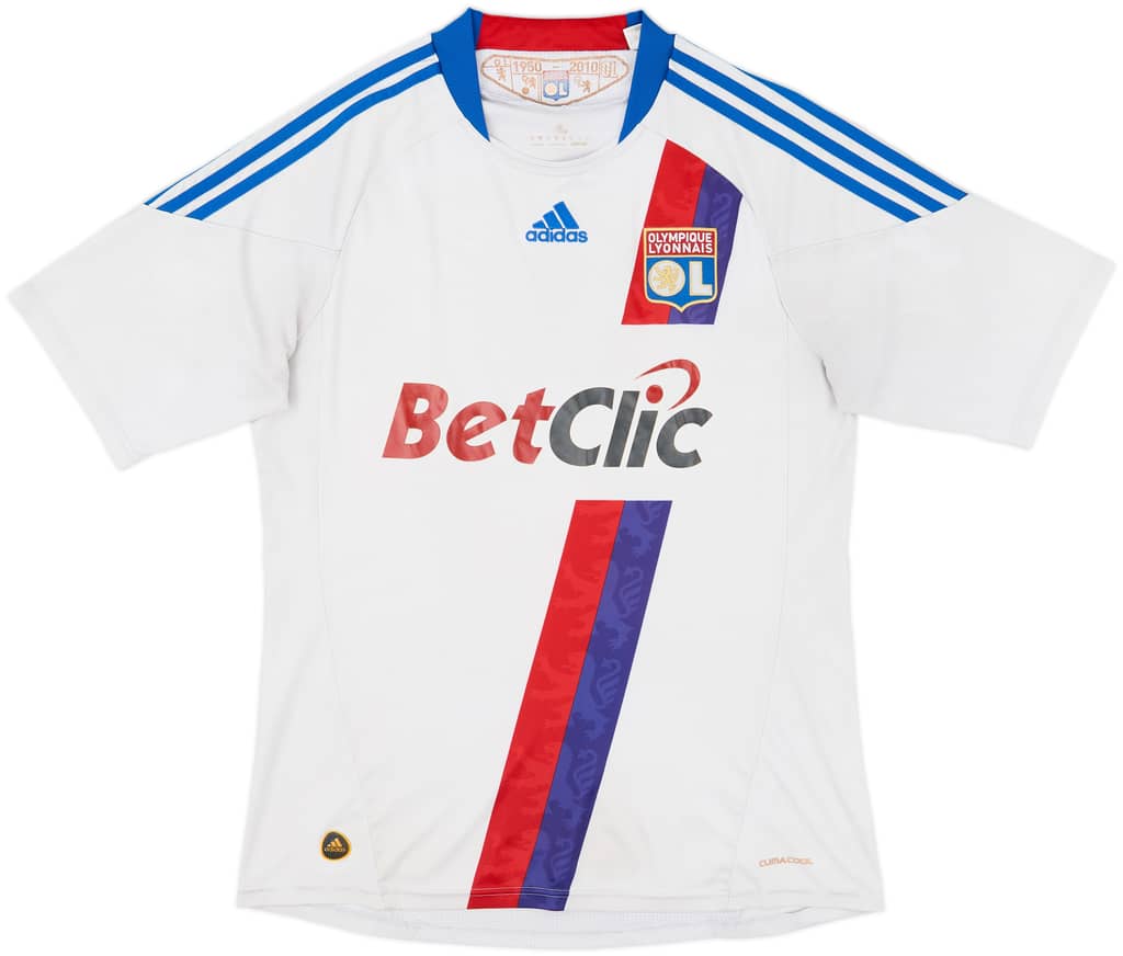 2010-11 Lyon Home Shirt - 4/10 - (L)