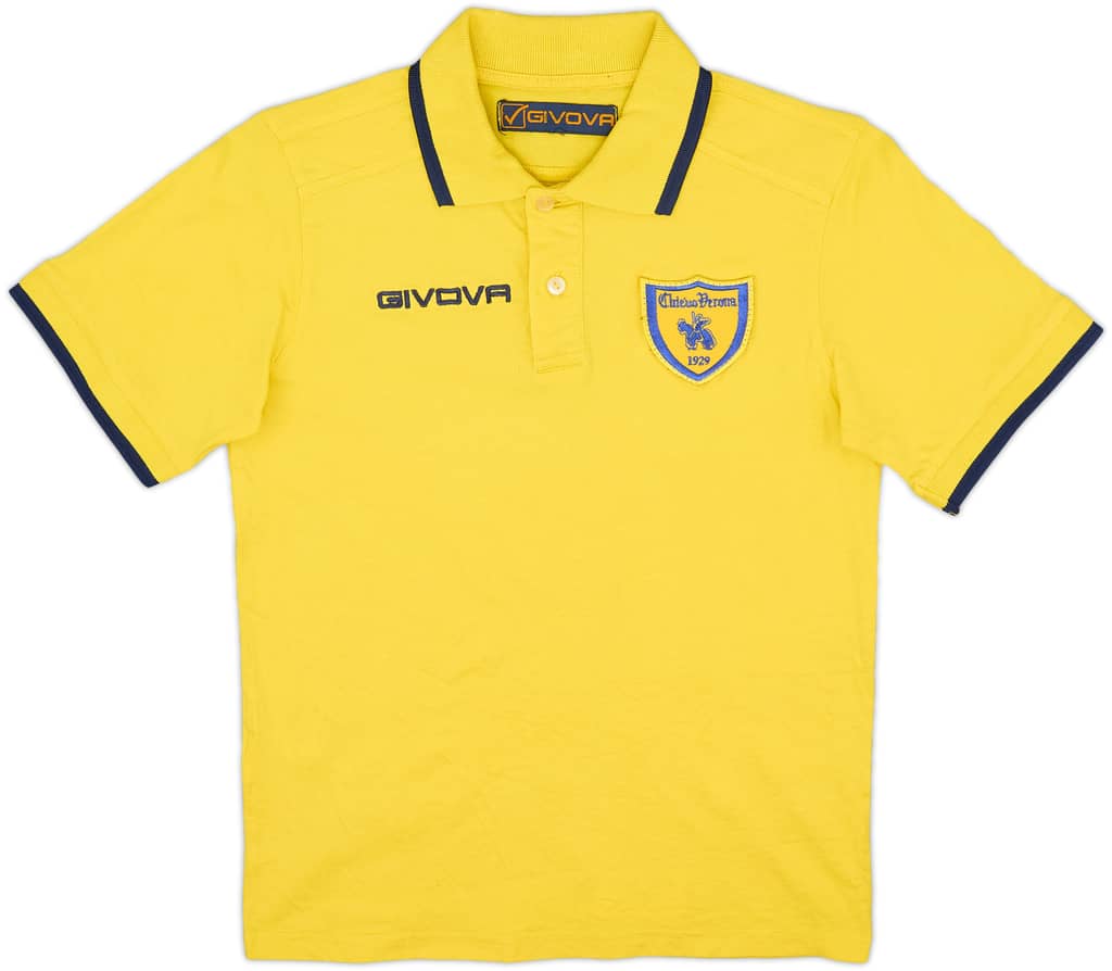 2011-12 Chievo Verona Givova Polo Shirt - 7/10 - (XL.Boys)