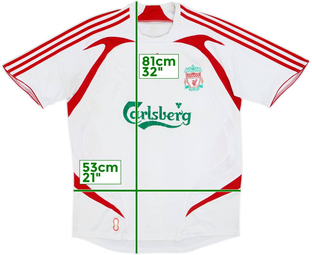 2007-08 Liverpool Away Shirt - 4/10 - (M)