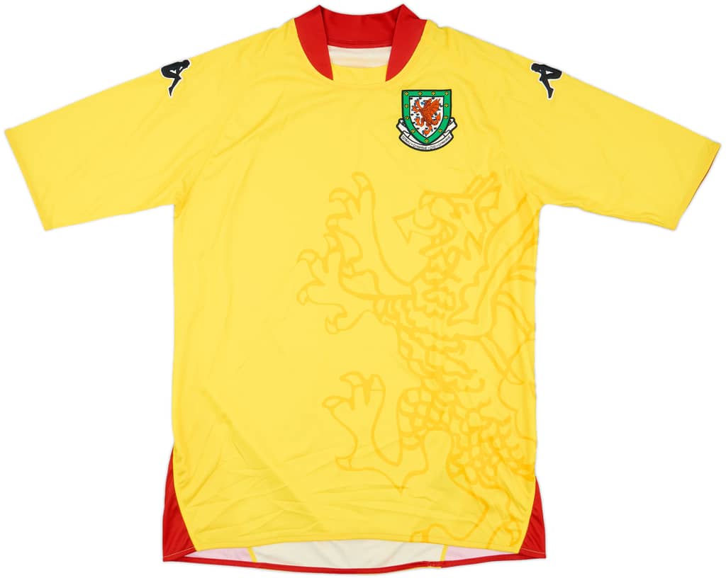 2007-08 Wales Away Shirt - 8/10 - (XL)