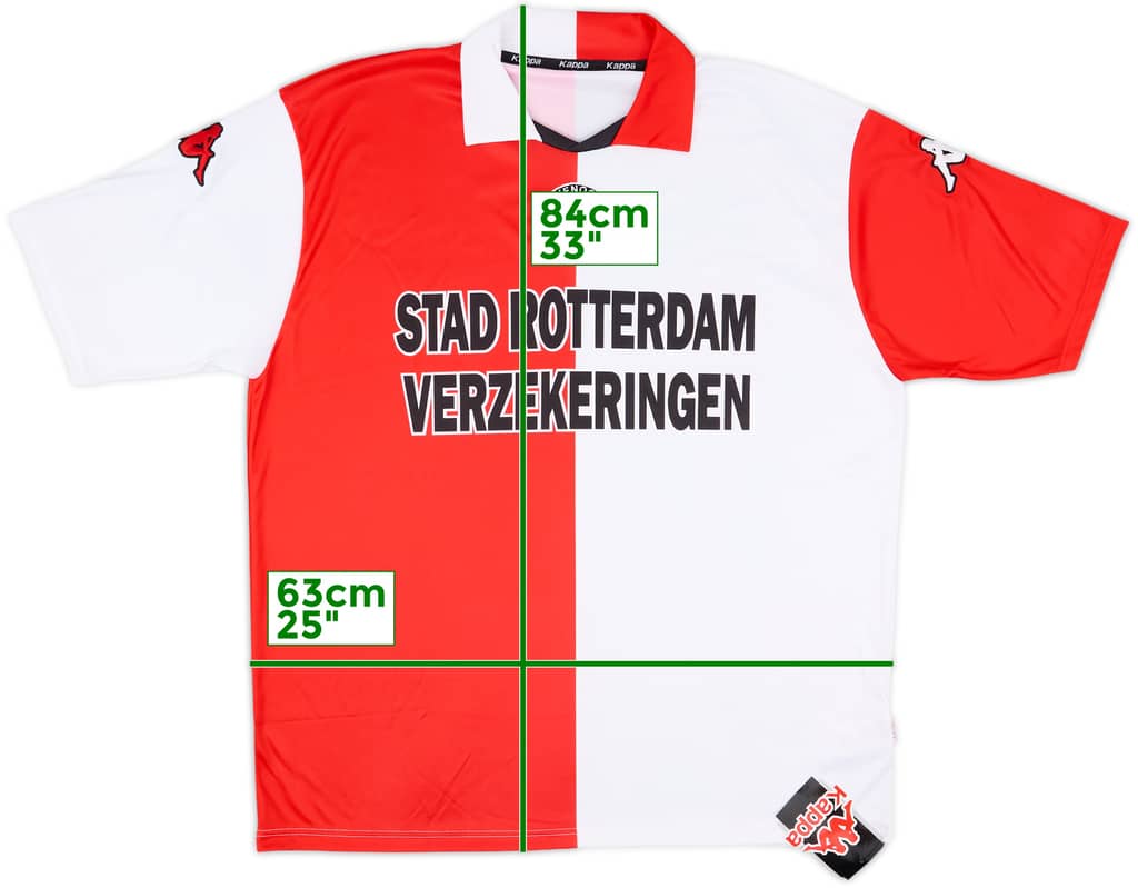 2001-02 Feyenoord Home Shirt (XXL)