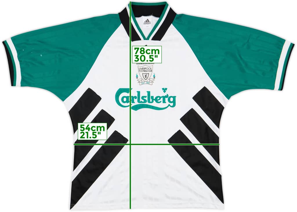 1993-95 Liverpool Away Shirt - 7/10 - (L)