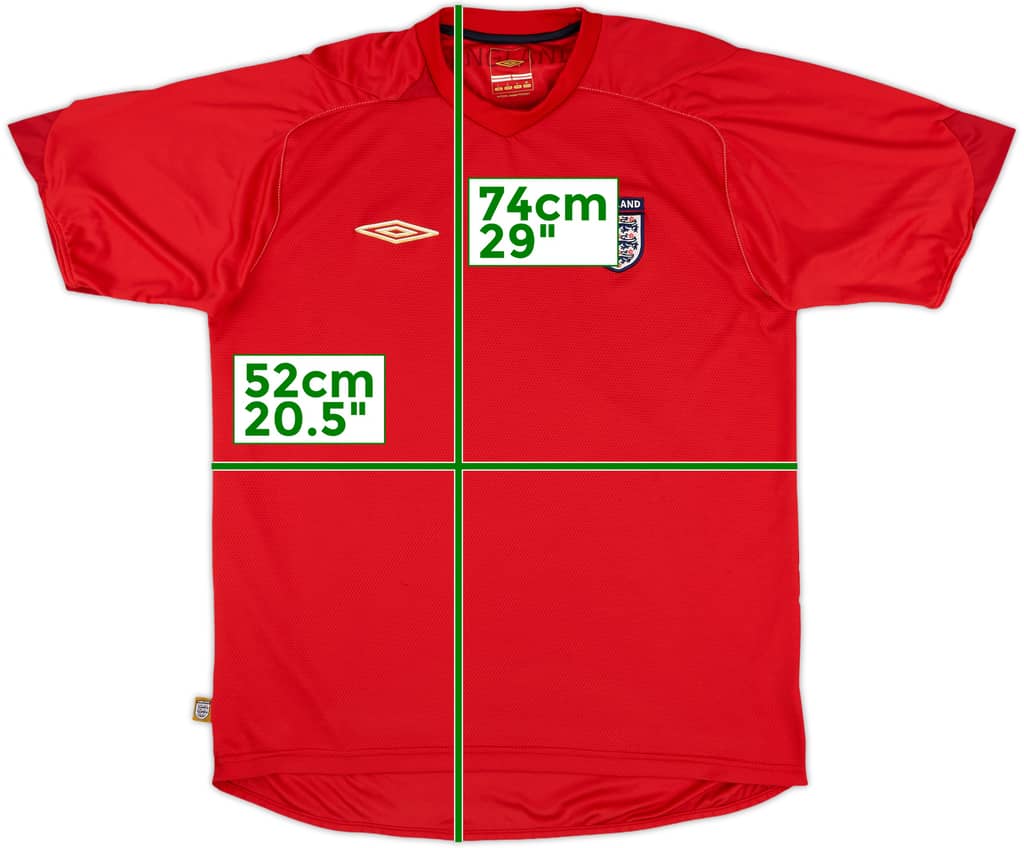 2006-07 England Umbro Training Shirt - 9/10 - (L)