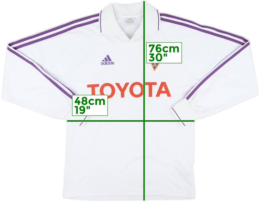 2004-05 Fiorentina Away L/S Shirt - 8/10 - (S)