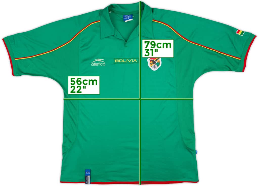 2004 Bolivia Home Shirt - 6/10 - (XL)