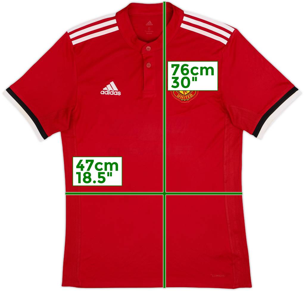 2017-18 Manchester United Home Shirt - 3/10 - (S)