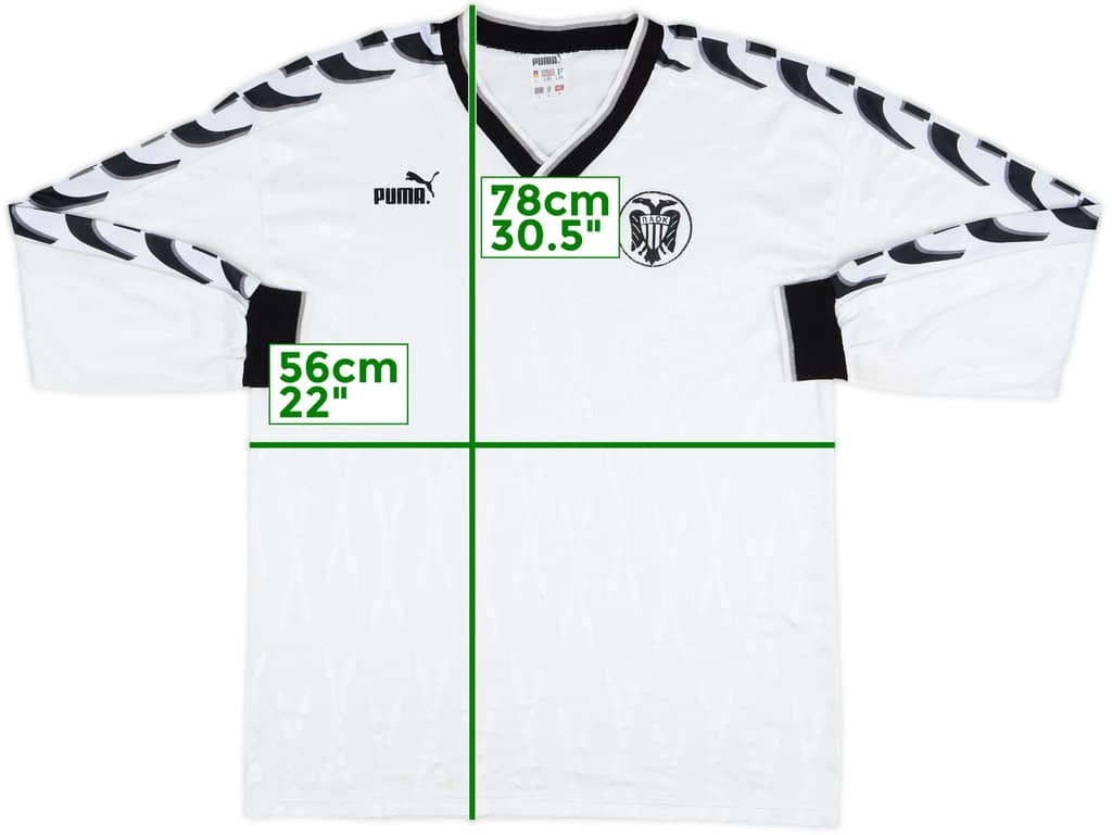 1980s Puma Template L/S Shirt (PAOK) - 7/10 - (L)