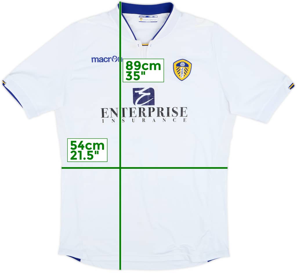 2012-13 Leeds United Home Shirt - 5/10 - (XXL)