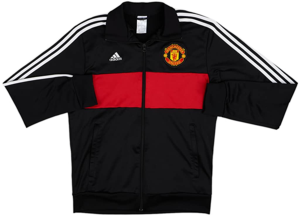 2016-17 Manchester United adidas Track Jacket - 8/10 - (M)