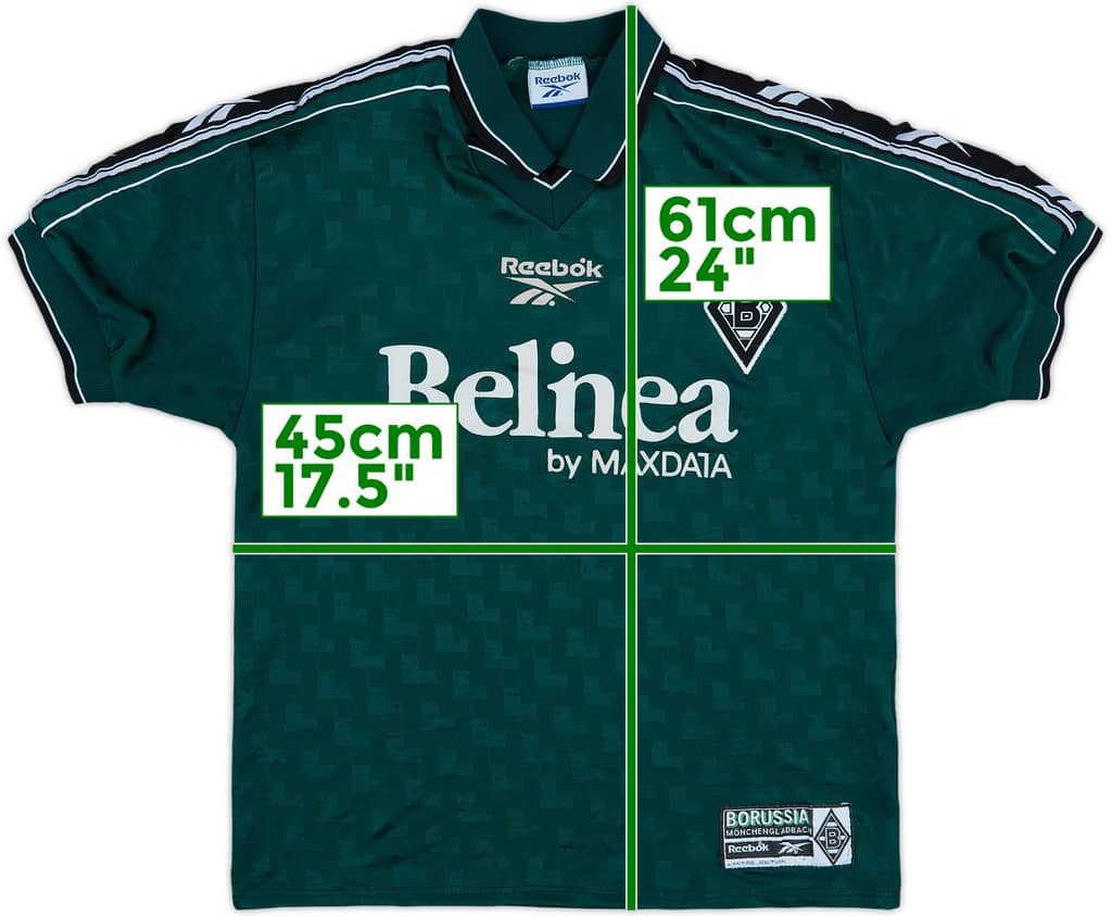 1998-99 Borussia Monchengladbach Away Shirt - 8/10 - (Y)