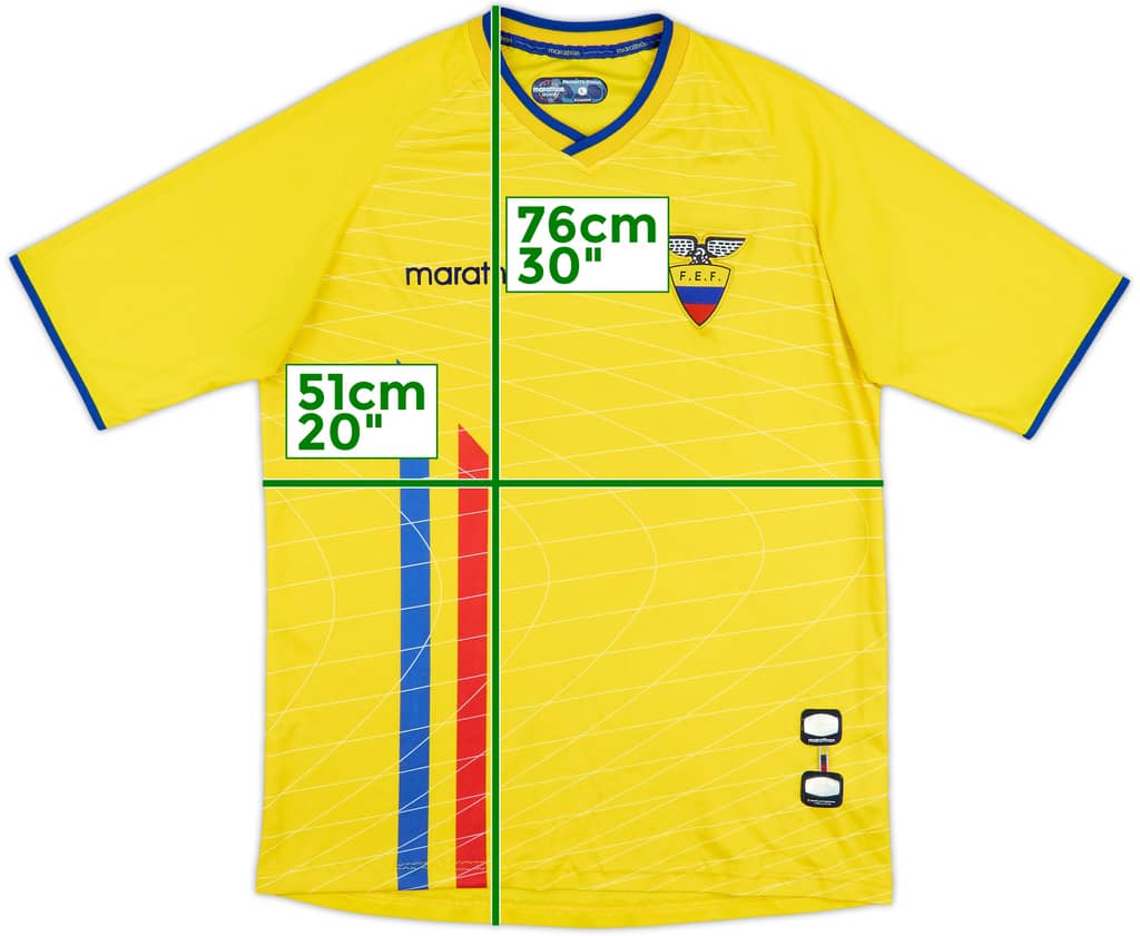 2003-05 Ecuador Home Shirt - 7/10 - (L)