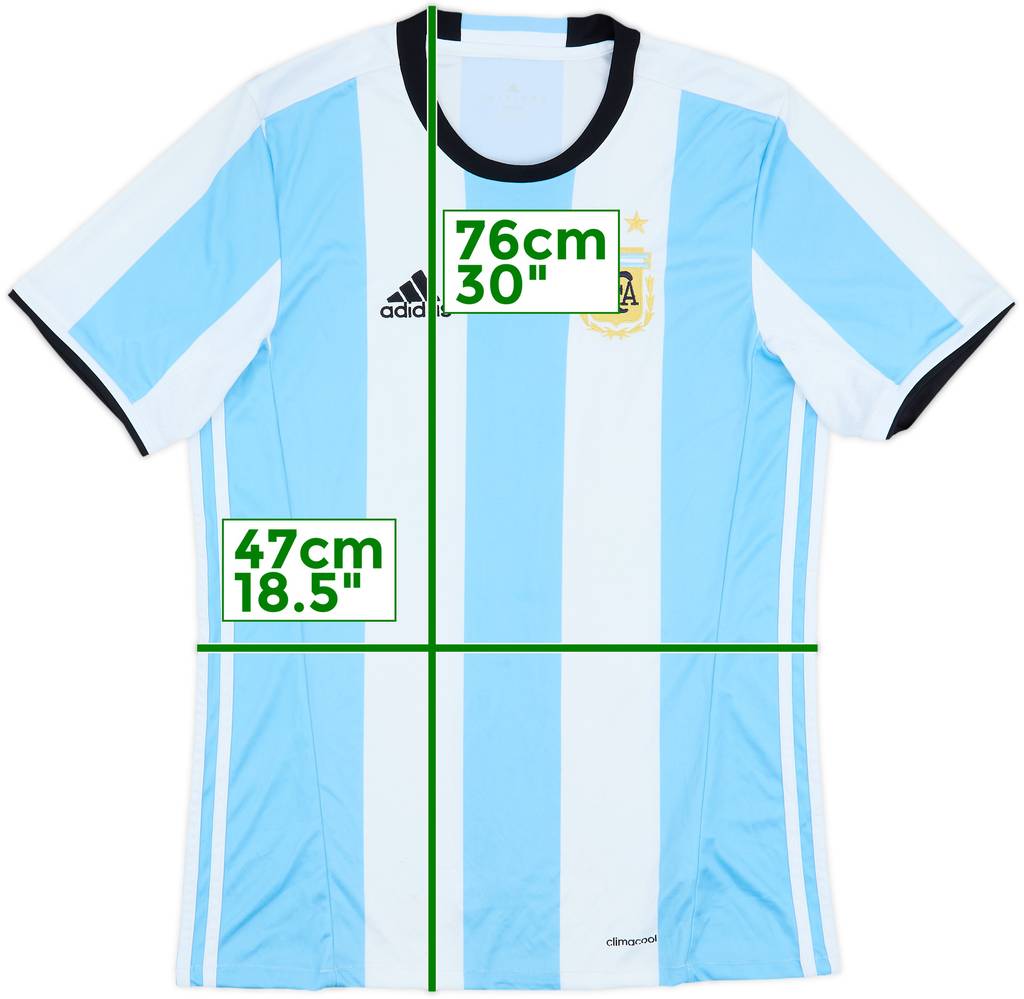 2016-17 Argentina Home Shirt - 5/10 - (M)