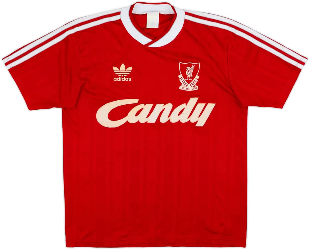 1988-89 Liverpool Home Shirt - 7/10 - (L)
