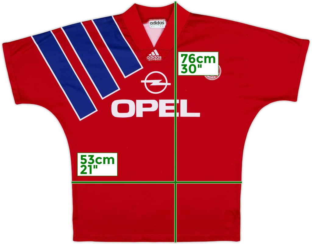 1991-93 Bayern Munich Home Shirt - 6/10 - (L)