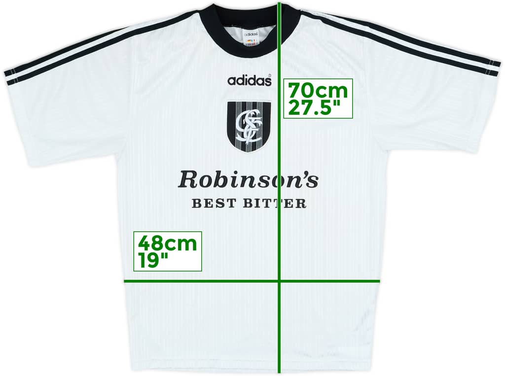 1996-97 Stockport Away Shirt - 7/10 - (M)