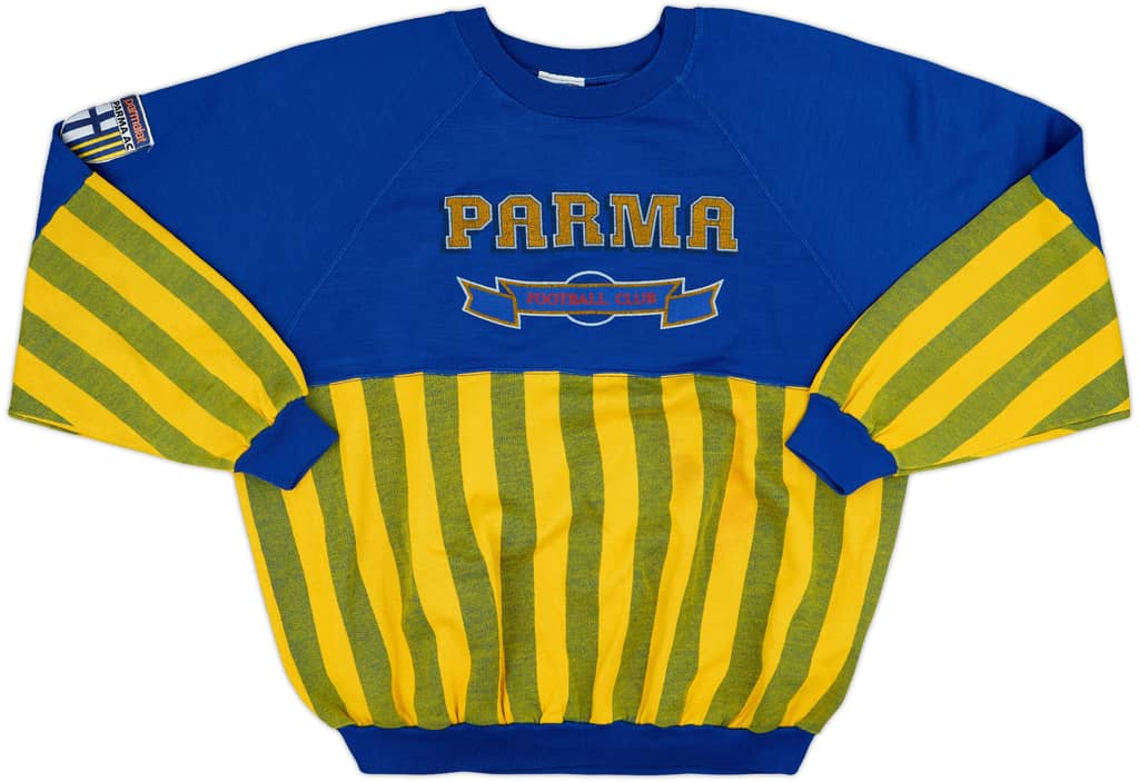 1990-91 Parma Le Felpe dei Grandi Club Sweat Top - 6/10 - (L)