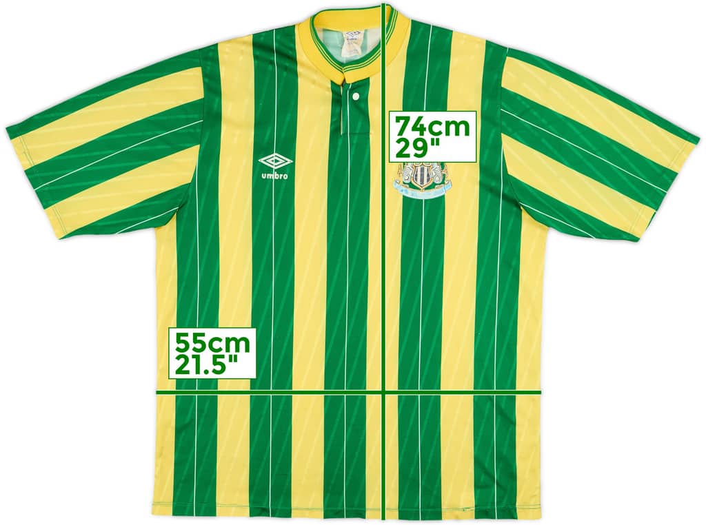 1988-90 Newcastle Away Shirt - 5/10 - (L)