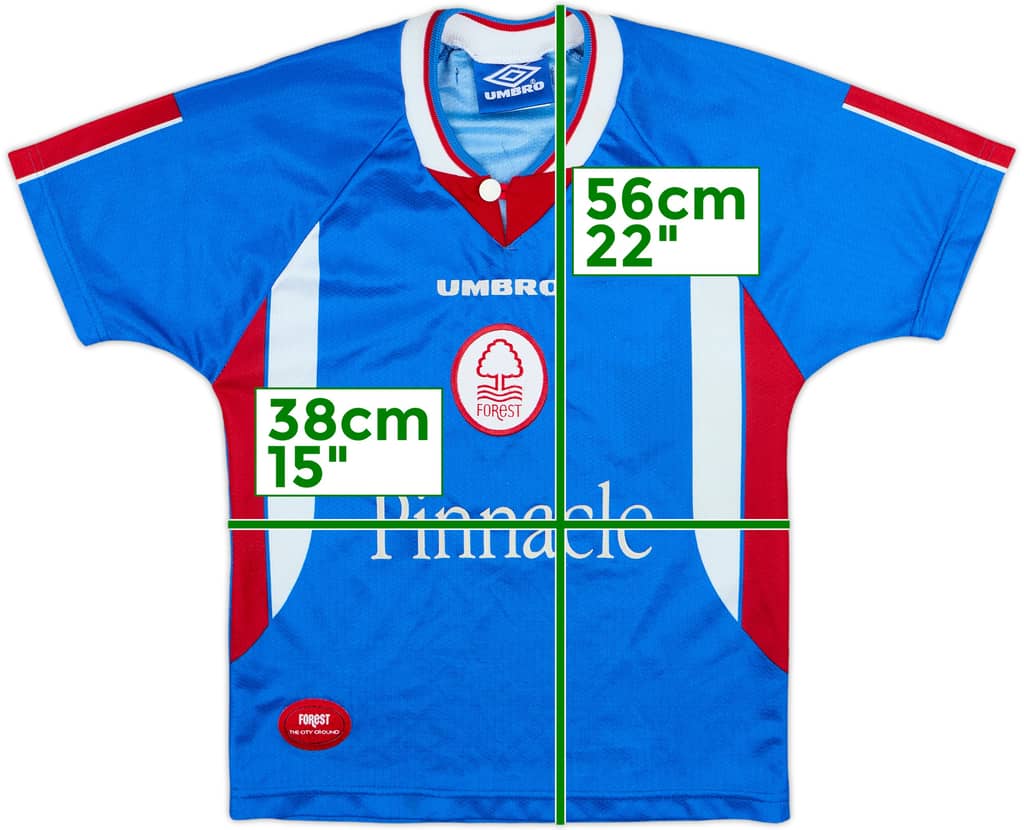 1997-99 Nottingham Forest Third Shirt - 8/10 - (S.Boys)