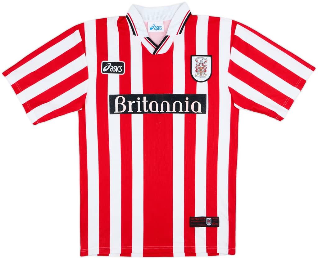 1997-98 Stoke City Home Shirt - 8/10 - (M)