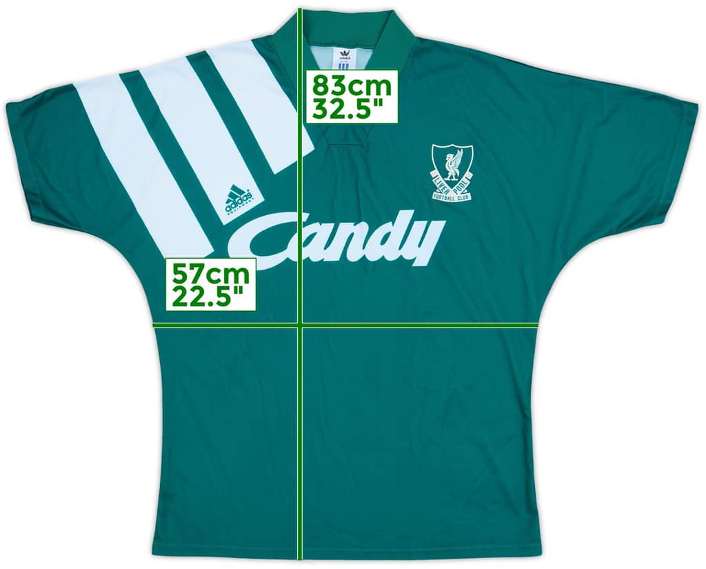 1991-92 Liverpool Away Shirt - 8/10 - (L)