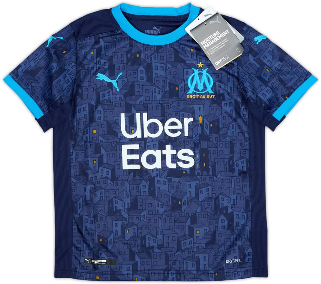 2020-21 Olympique Marseille Away Shirt (7-8 Years)