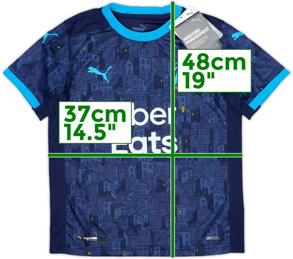 2020-21 Olympique Marseille Away Shirt (7-8 Years)