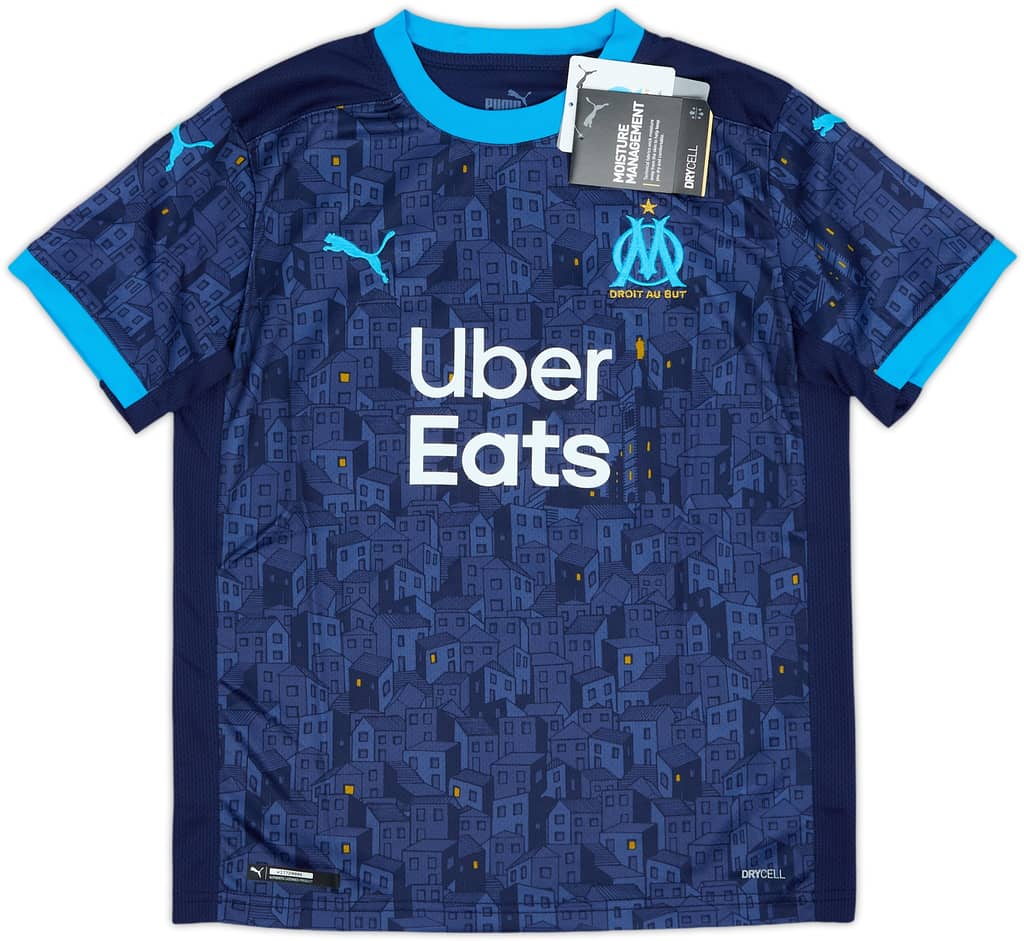2020-21 Olympique Marseille Away Shirt (M.Boys)