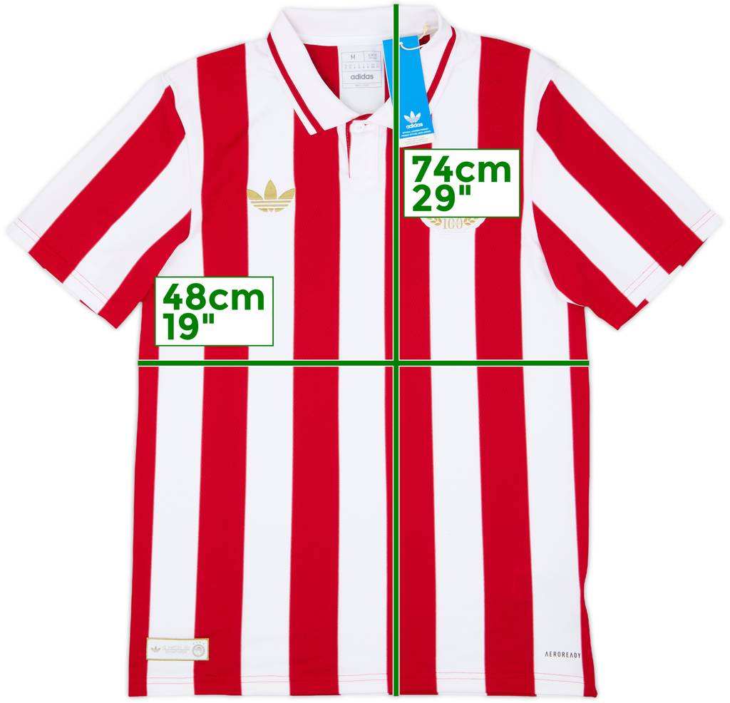 2024-25 Olympiakos 100th Anniversary Shirt (M)