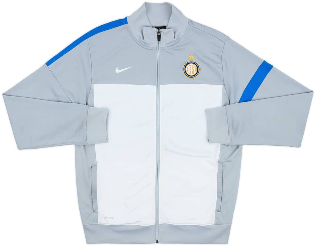 2013-14 Inter Milan Nike Track Jacket - 4/10 - (XL.Boys)