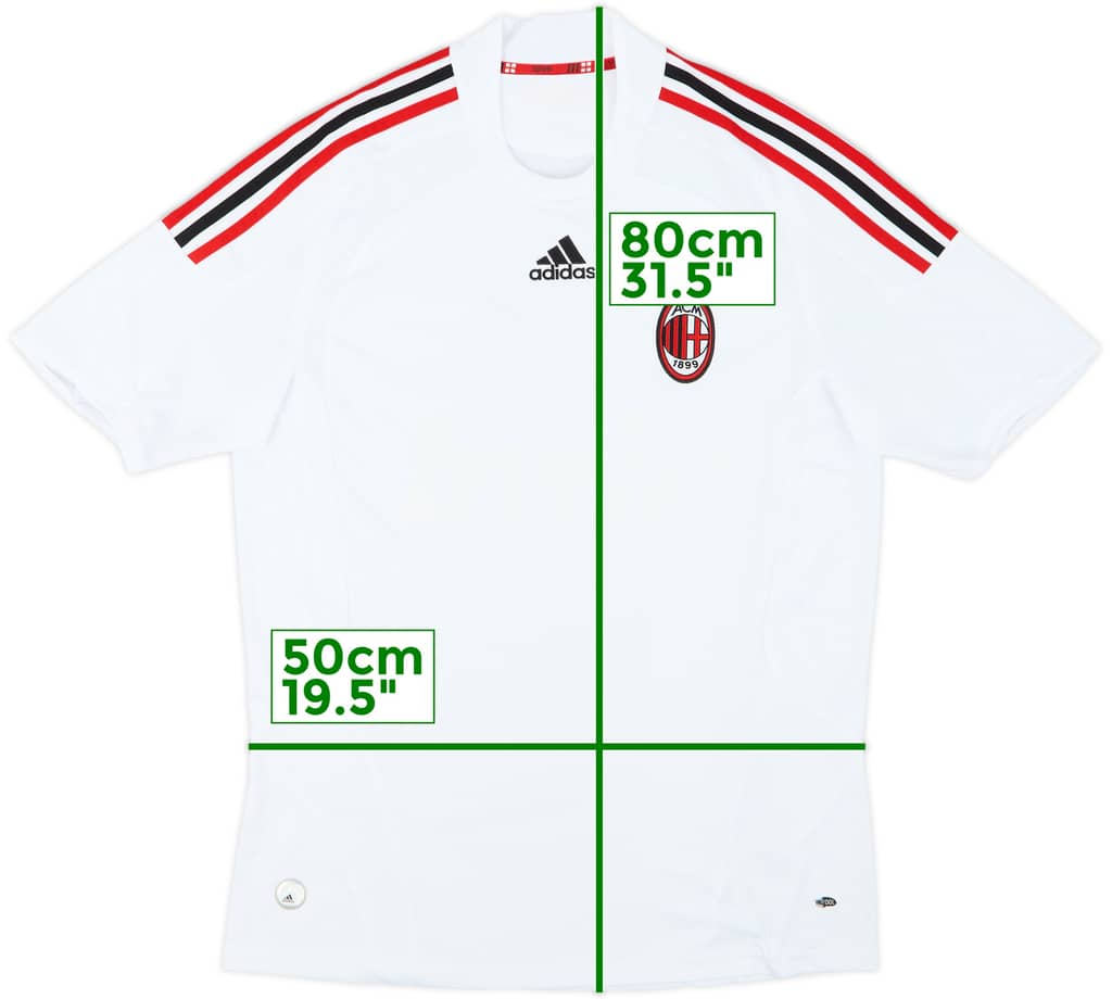 2008-09 AC Milan Away Shirt - 4/10 - (M)