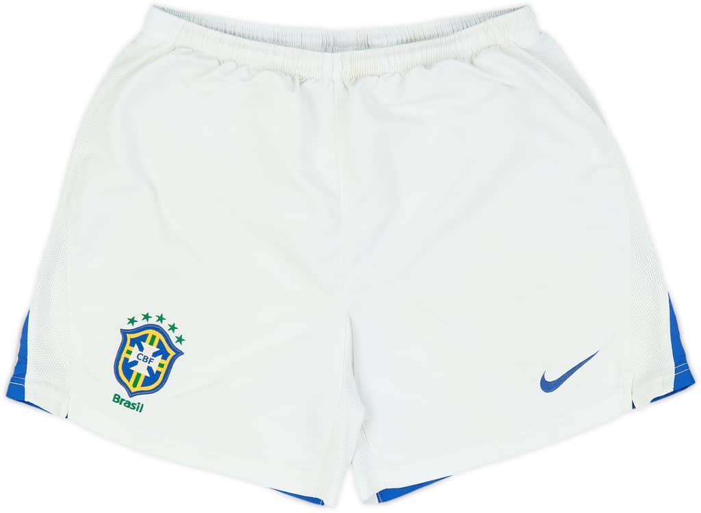 2008-09 Brazil Nike Away Shorts - 6/10 - (XL.Boys)