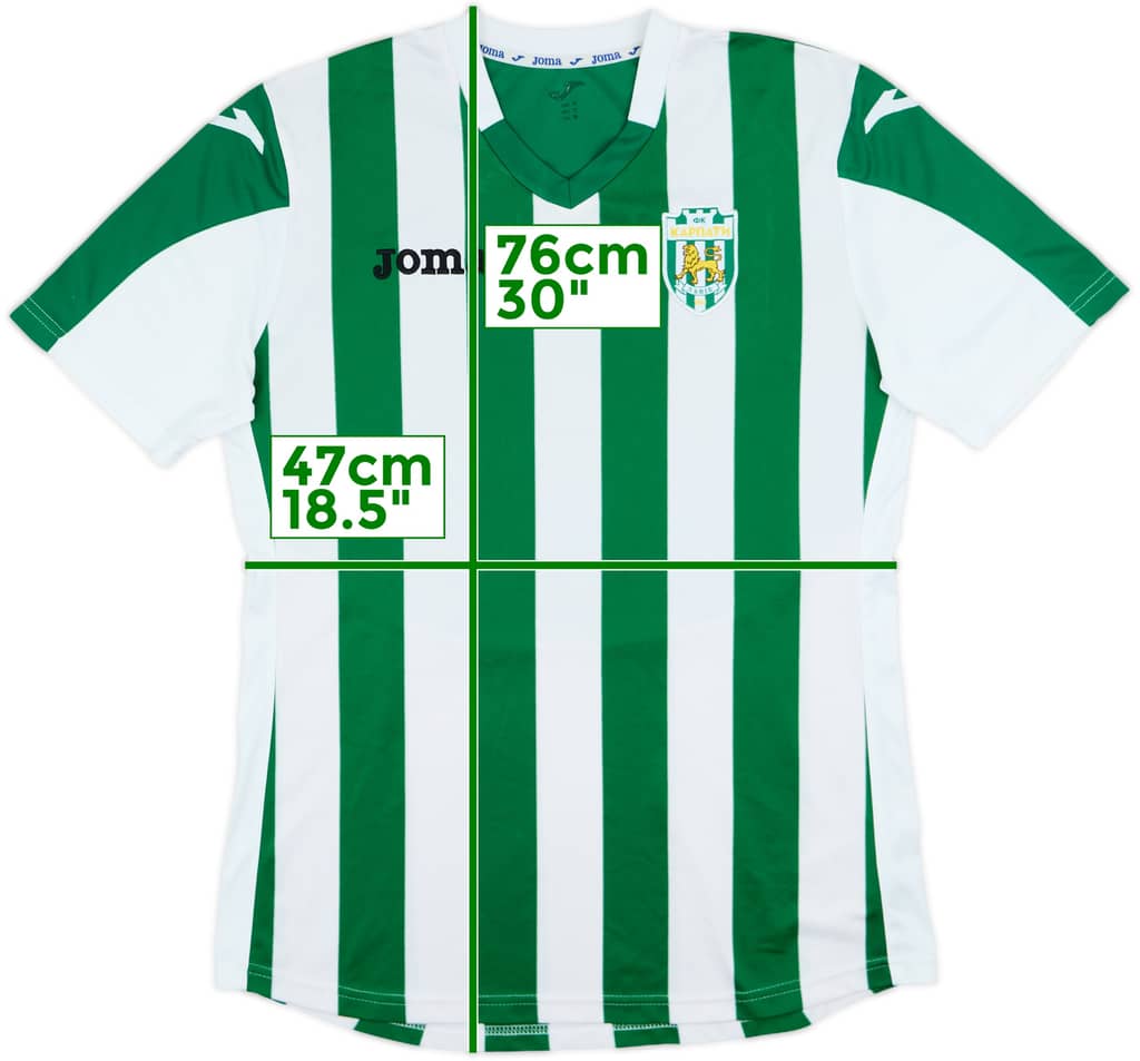 2010-11 Karpaty Lviv Home Shirt - 8/10 - (M)