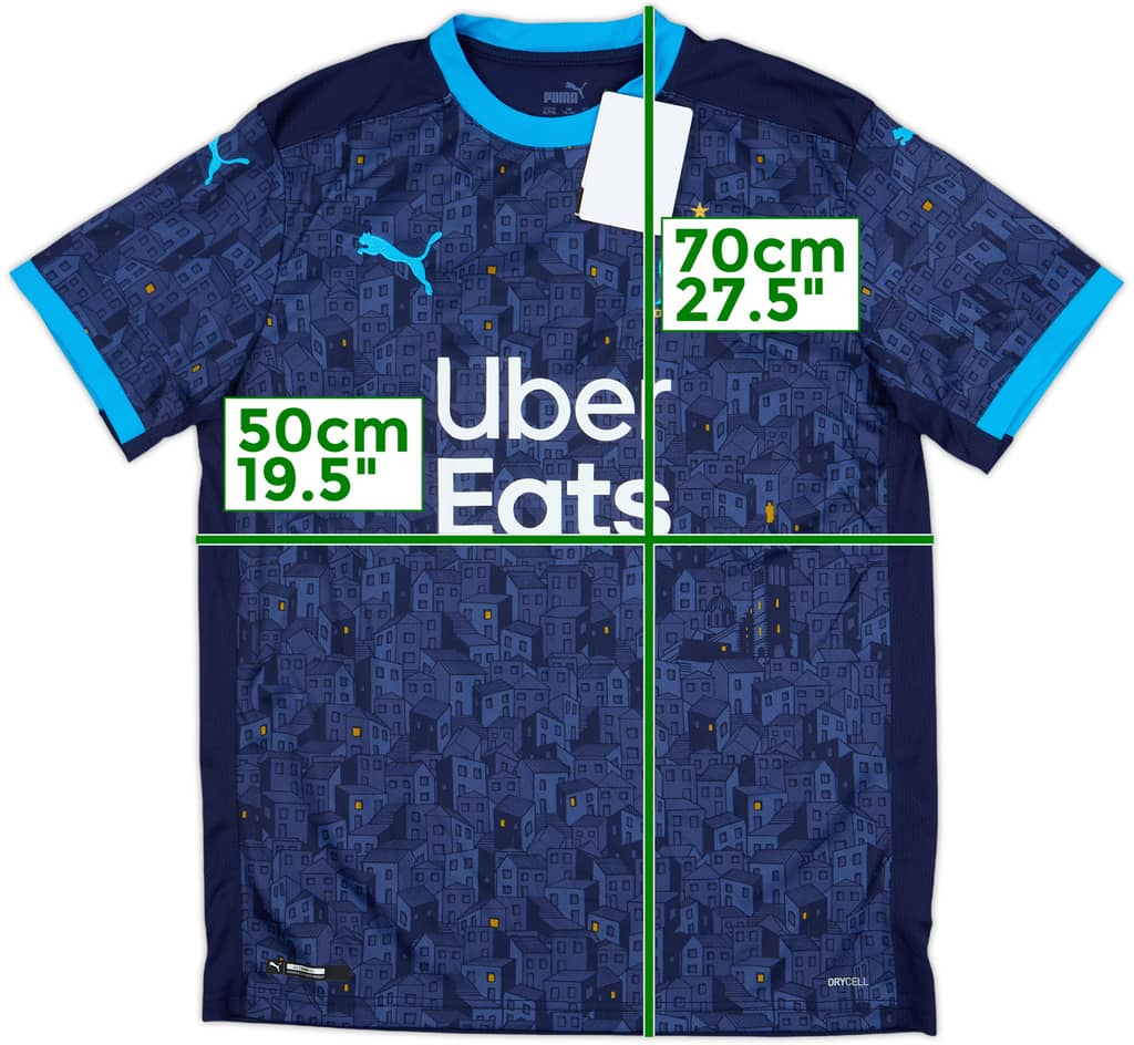 2022-23 Olympique Marseille Away Shirt (XL.Boys)