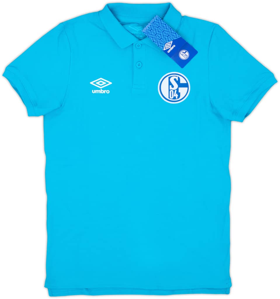 2018-19 Schalke Umbro Polo Shirt (M.Boys)