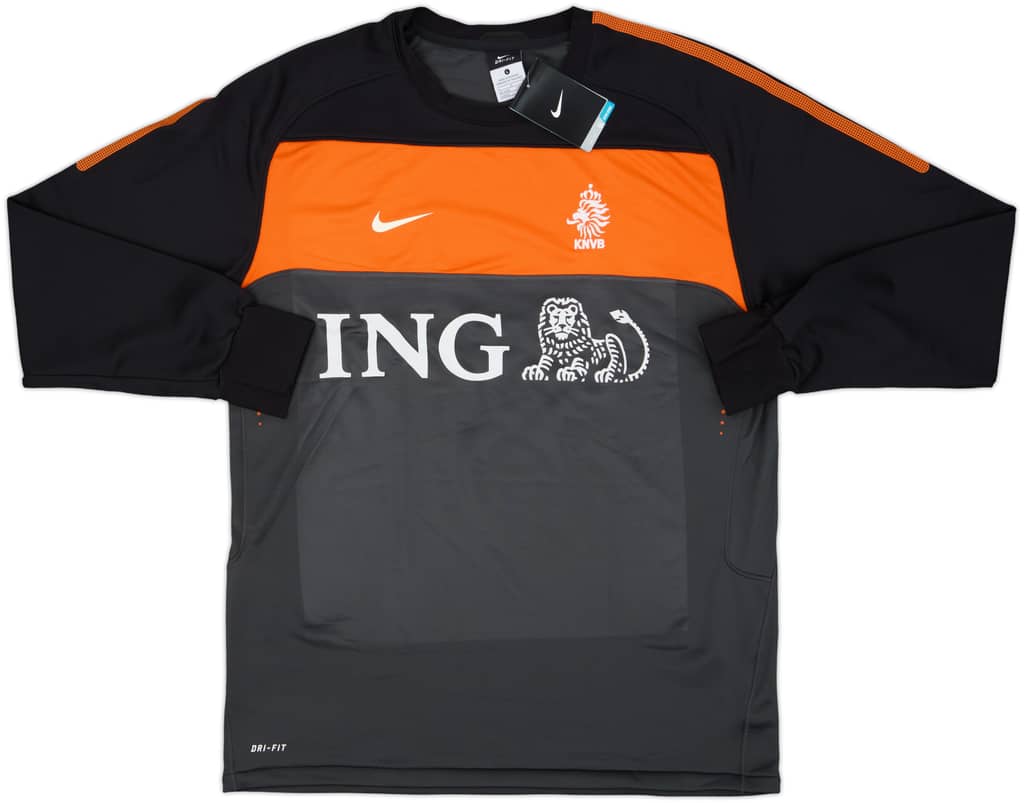 2010-11 Netherlands Nike Sweat Top (L)