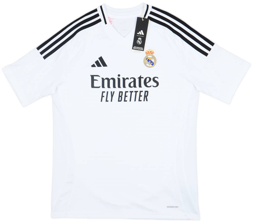 2024-25 Real Madrid Home Shirt (XL.Boys)