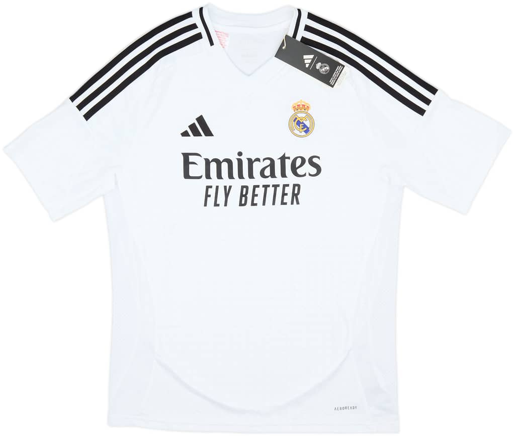 2024-25 Real Madrid Home Shirt (XL.Boys)