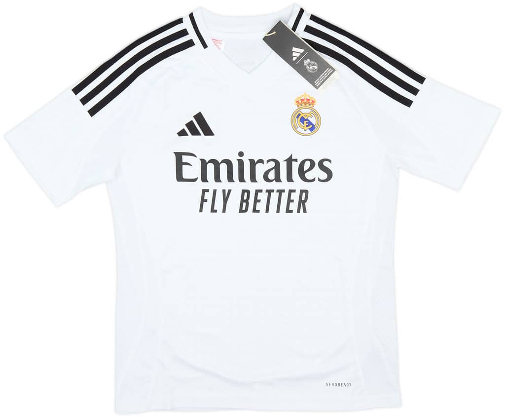 2024-25 Real Madrid Home Shirt (M.Boys)